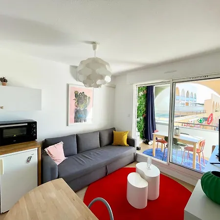 Studio Vue Mer Quartier Des Quilles Sète Exterior foto