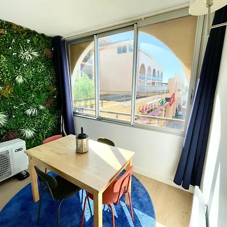 Studio Vue Mer Quartier Des Quilles Sète Exterior foto